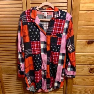 Victoria’s Secret Flannel Sleep shirt